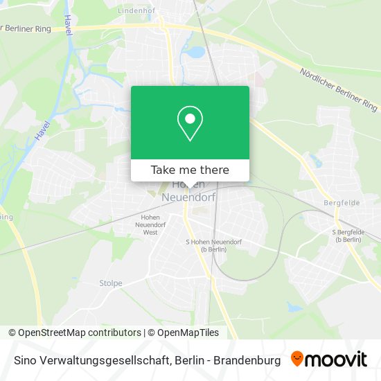 Sino Verwaltungsgesellschaft map