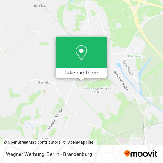 Wagner Werbung map