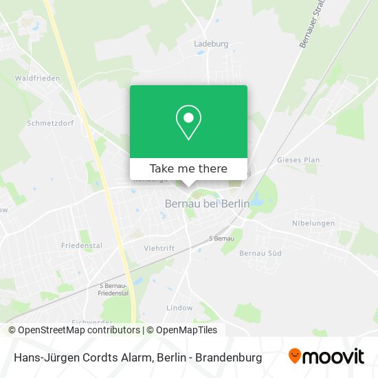 Hans-Jürgen Cordts Alarm map