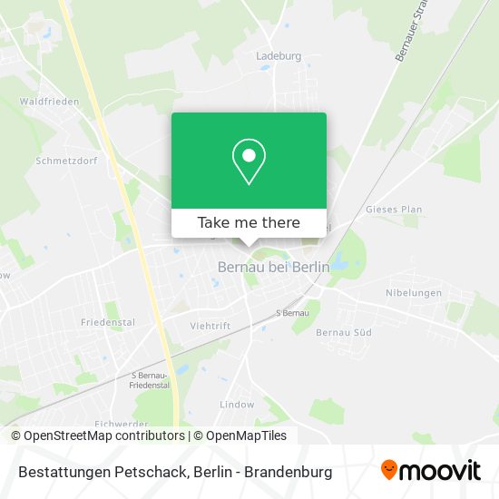 Bestattungen Petschack map