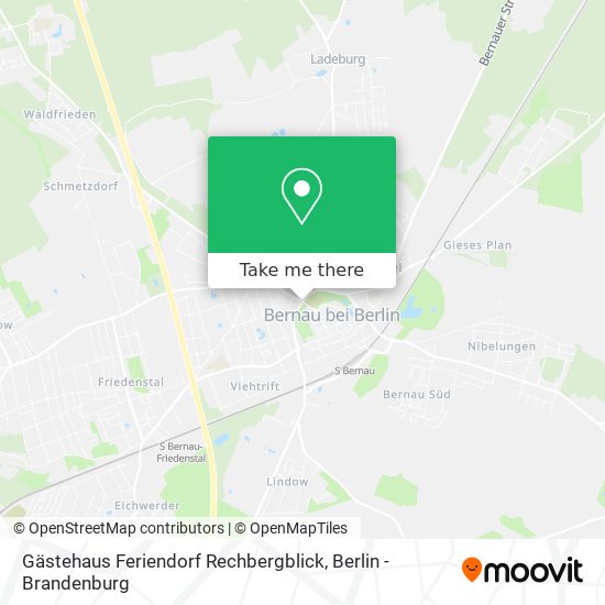 Gästehaus Feriendorf Rechbergblick map