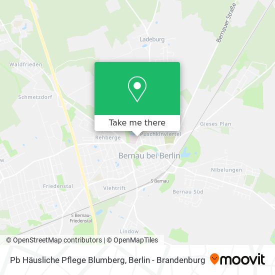 Pb Häusliche Pflege Blumberg map