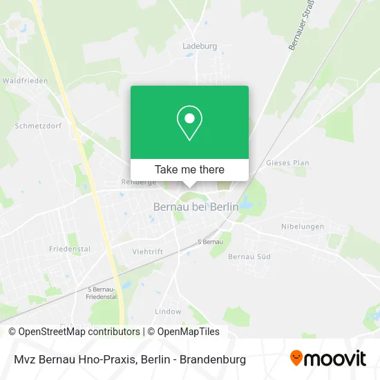 Карта Mvz Bernau Hno-Praxis