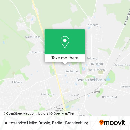 Autoservice Heiko Örtwig map