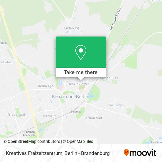 Kreatives Freizeitzentrum map