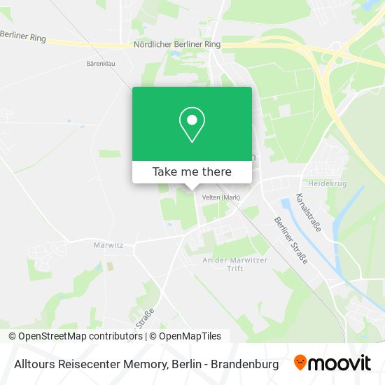 Alltours Reisecenter Memory map