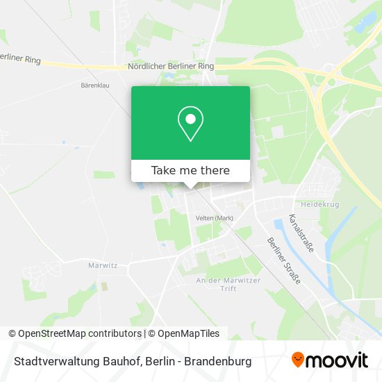 Stadtverwaltung Bauhof map