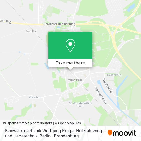 Feinwerkmechanik Wolfgang Krüger Nutzfahrzeug- und Hebetechnik map