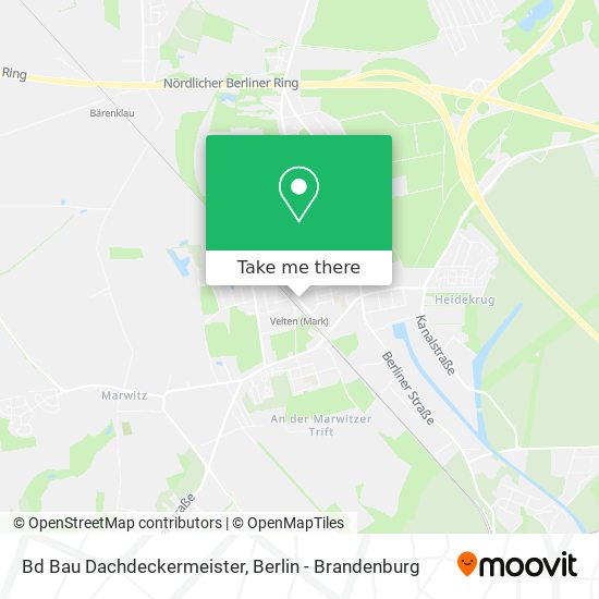 Bd Bau Dachdeckermeister map