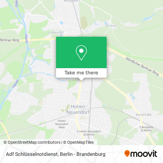 Карта Adf Schlüsselnotdienst