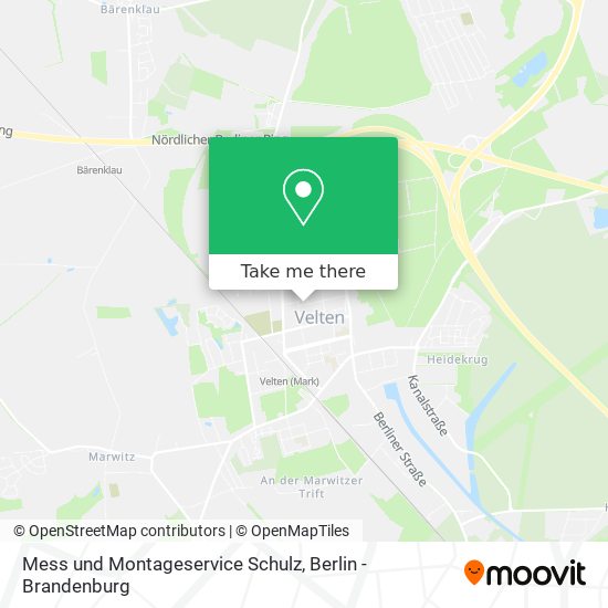 Карта Mess und Montageservice Schulz