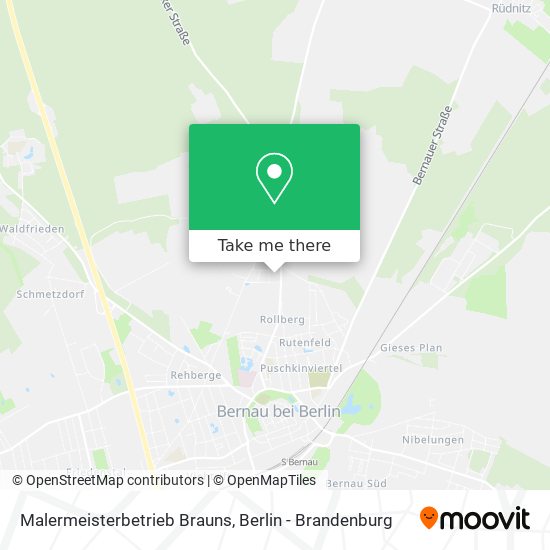 Malermeisterbetrieb Brauns map