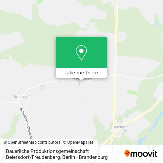 Карта Bäuerliche Produktionsgemeinschaft Beiersdorf / Freudenberg