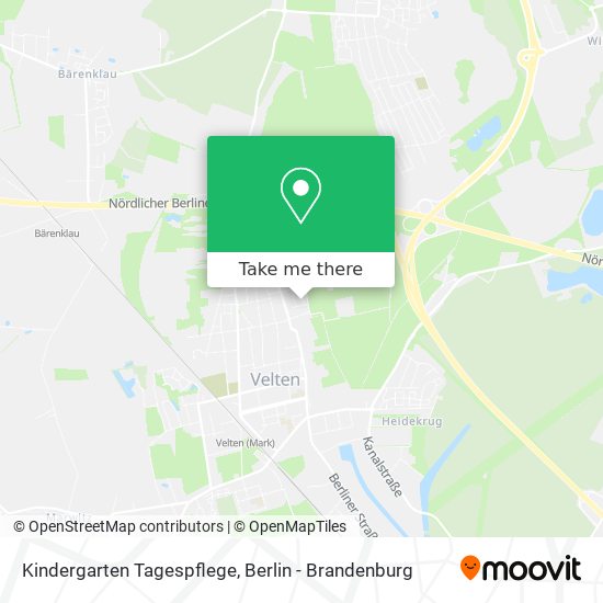 Kindergarten Tagespflege map