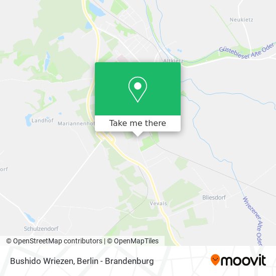 Bushido Wriezen map