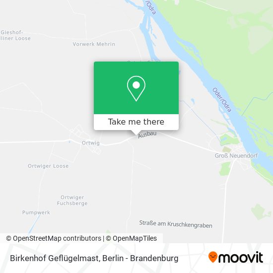 Карта Birkenhof Geflügelmast