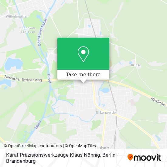 Karat Präzisionswerkzeuge Klaus Nönnig map