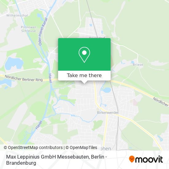 Max Leppinius GmbH Messebauten map