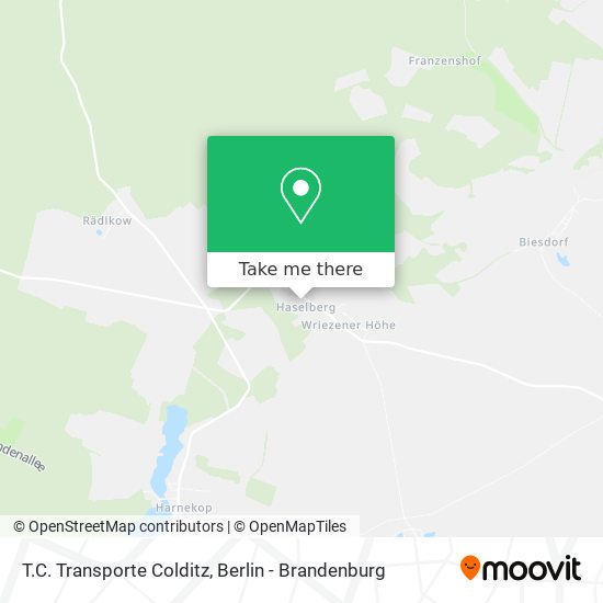 T.C. Transporte Colditz map