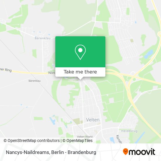 Nancys-Naildreams map