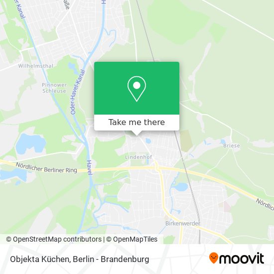 Objekta Küchen map