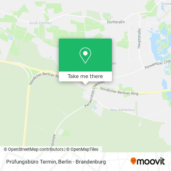 Prüfungsbüro Termin map