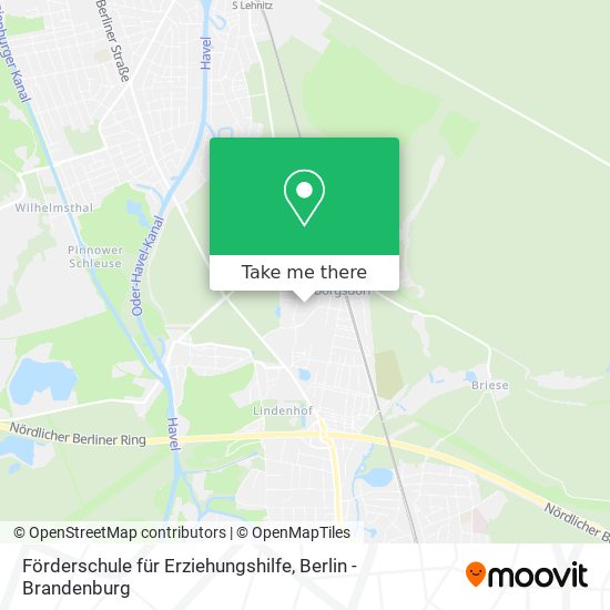 Förderschule für Erziehungshilfe map