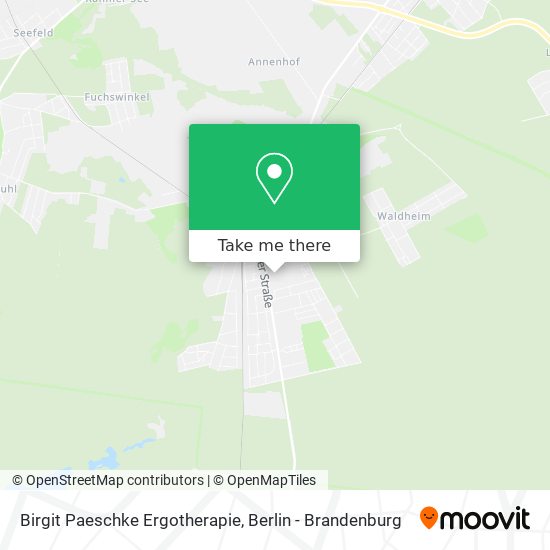 Birgit Paeschke Ergotherapie map