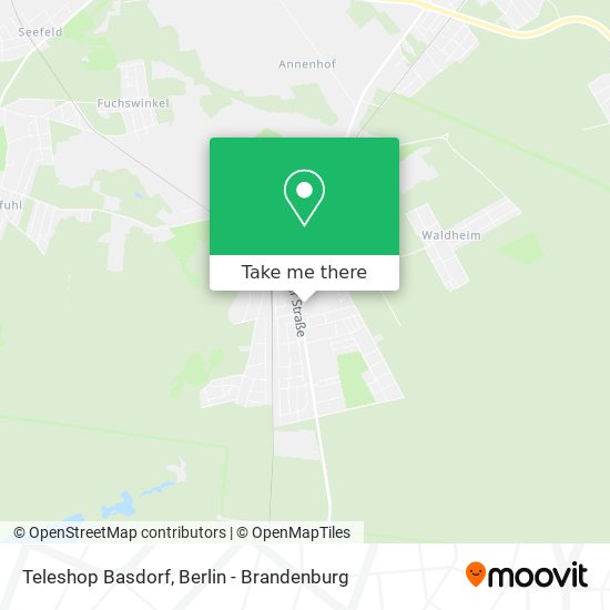 Карта Teleshop Basdorf