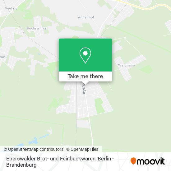 Eberswalder Brot- und Feinbackwaren map
