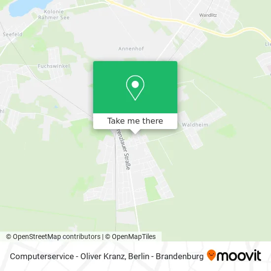 Карта Computerservice - Oliver Kranz