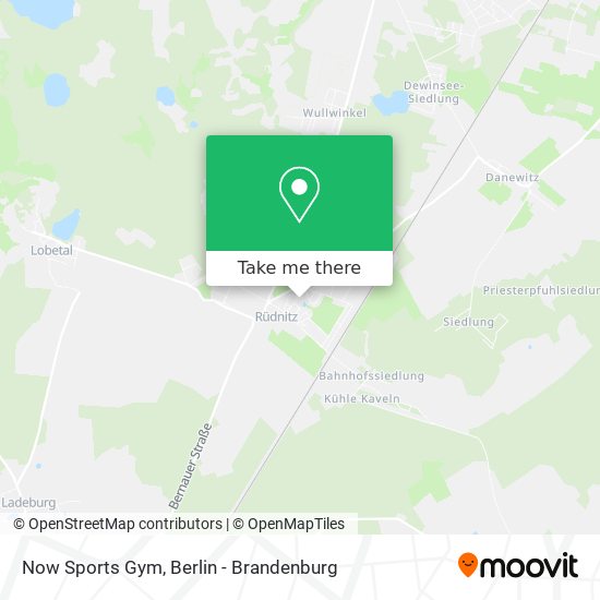 Now Sports Gym map