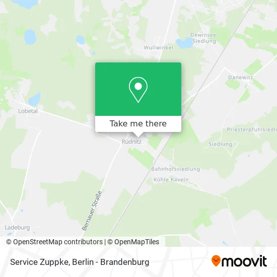 Карта Service Zuppke