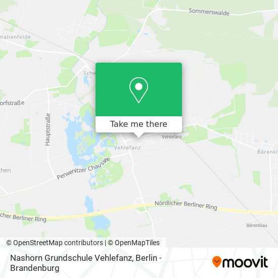 Nashorn Grundschule Vehlefanz map