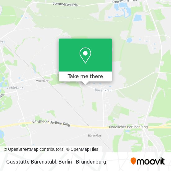 Gasstätte Bärenstübl map