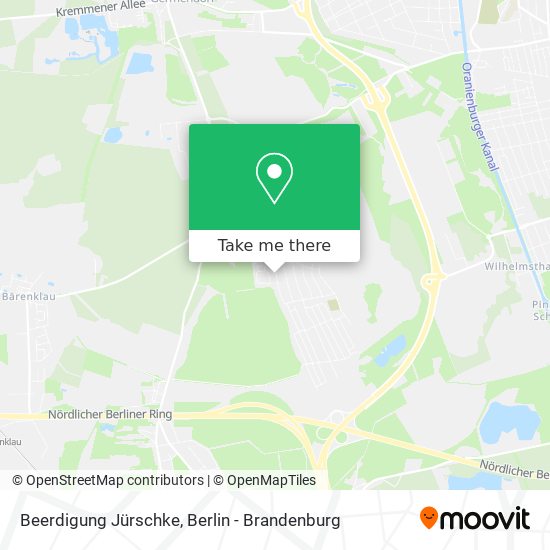 Beerdigung Jürschke map