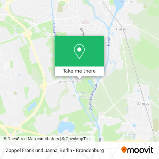 Карта Zappel Frank und Janna