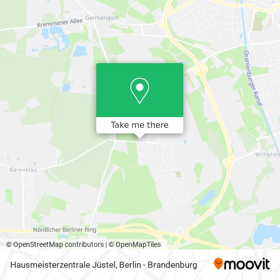 Hausmeisterzentrale Jüstel map