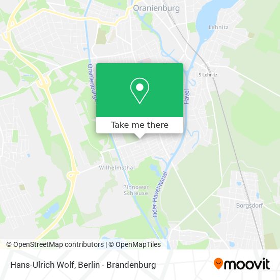 Hans-Ulrich Wolf map