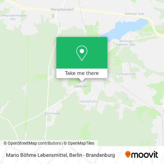 Mario Böhme Lebensmittel map