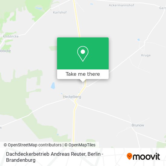 Dachdeckerbetrieb Andreas Reuter map