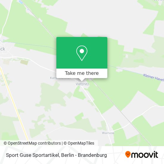 Sport Guse Sportartikel map