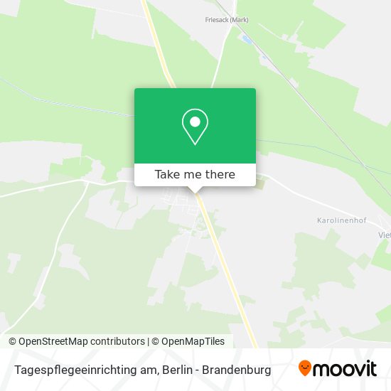 Tagespflegeeinrichting am map