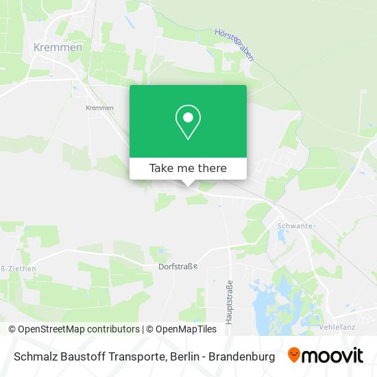 Schmalz Baustoff Transporte map