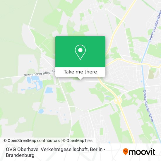 OVG Oberhavel Verkehrsgesellschaft map