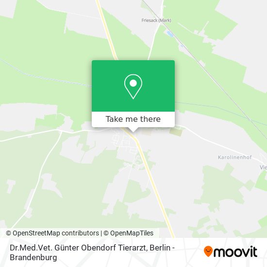 Dr.Med.Vet. Günter Obendorf Tierarzt map