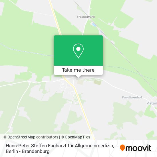 Hans-Peter Steffen Facharzt für Allgemeinmedizin map