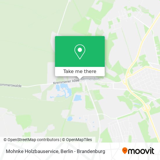 Mohnke Holzbauservice map