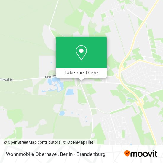 Wohnmobile Oberhavel map