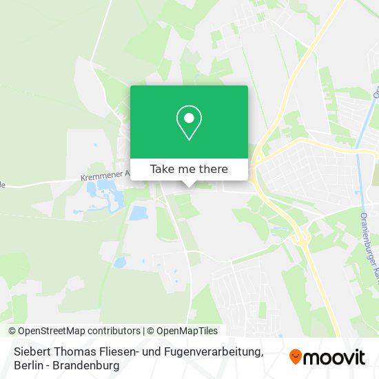 Siebert Thomas Fliesen- und Fugenverarbeitung map